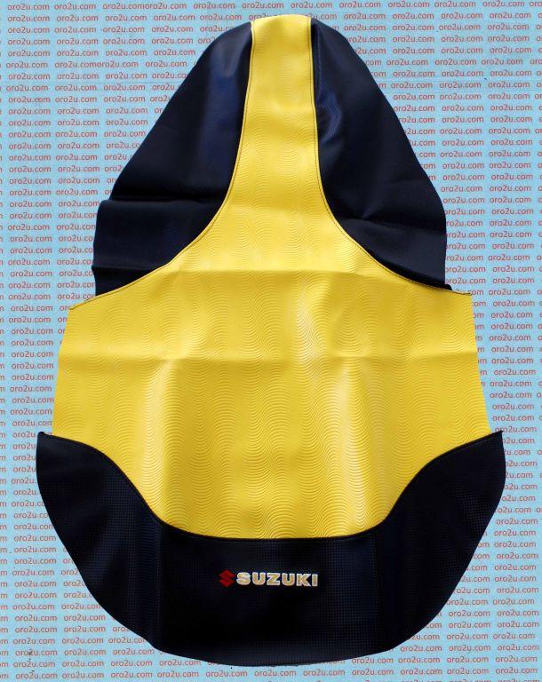 Dirt Racing Seat Cover 2003-2008 Suzuki LTZ400 Yellow/black