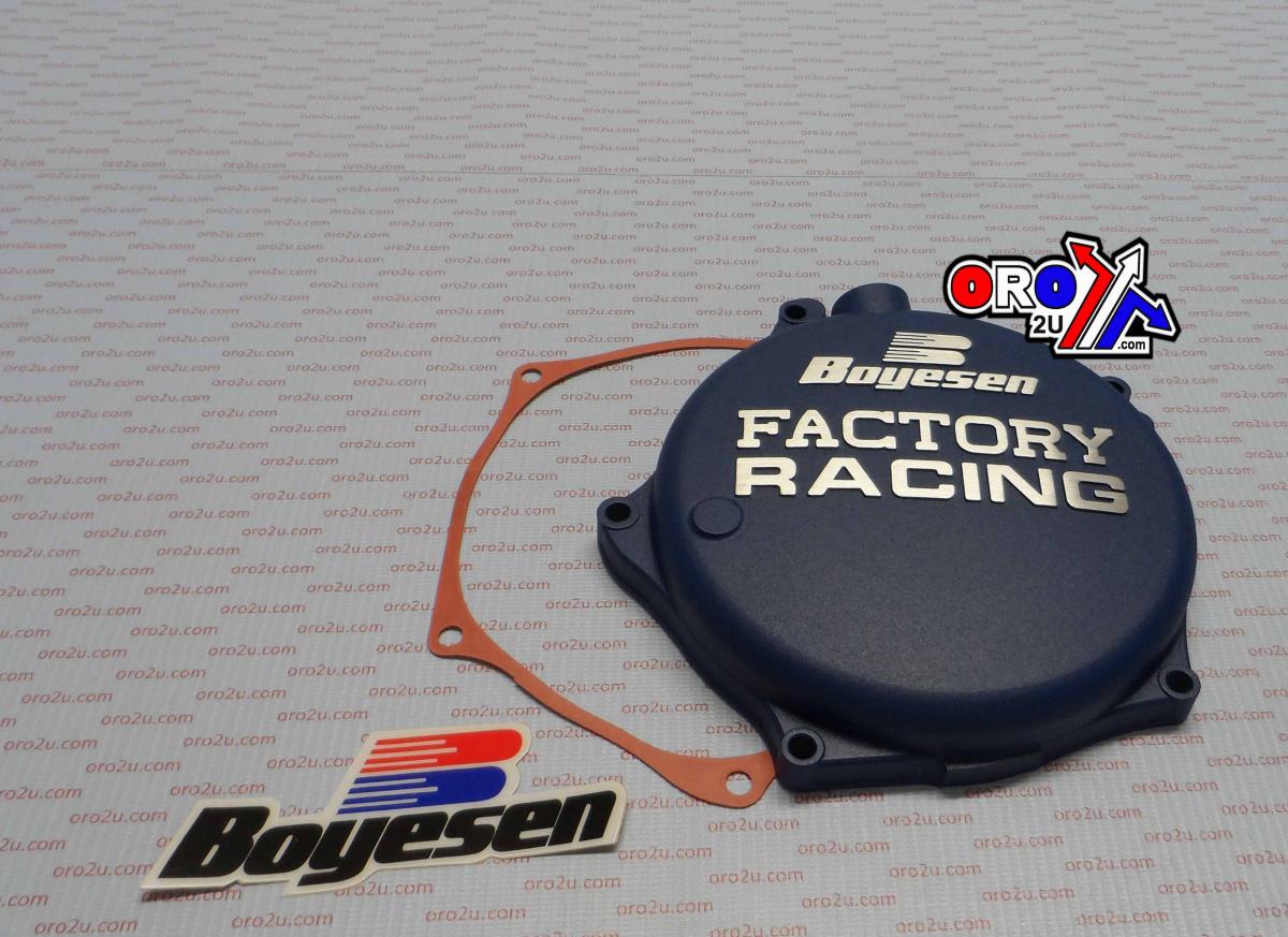 Boyesen Clutch Cover 09-20 KX250F, Boyesen Cc-17al Blue