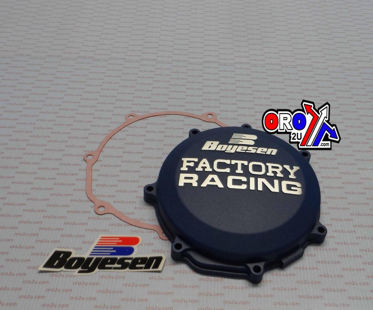 Boyesen Clutch Cover 10-21 YZ450F, Boyesen Cc-38cl Blue