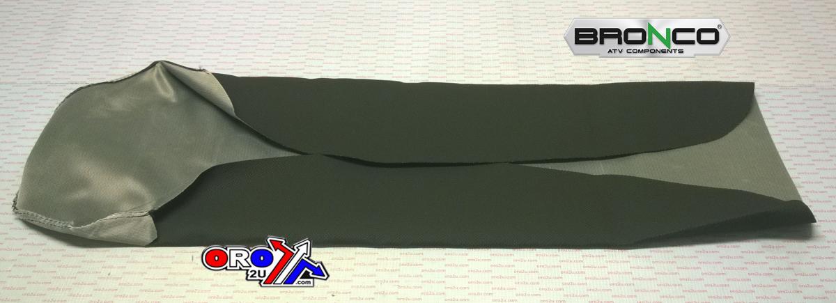 Bronco Seat Cover Kfx 80 Only Black, Bronco at-04622 Gripper, 332196 (does Not Fit LT80)