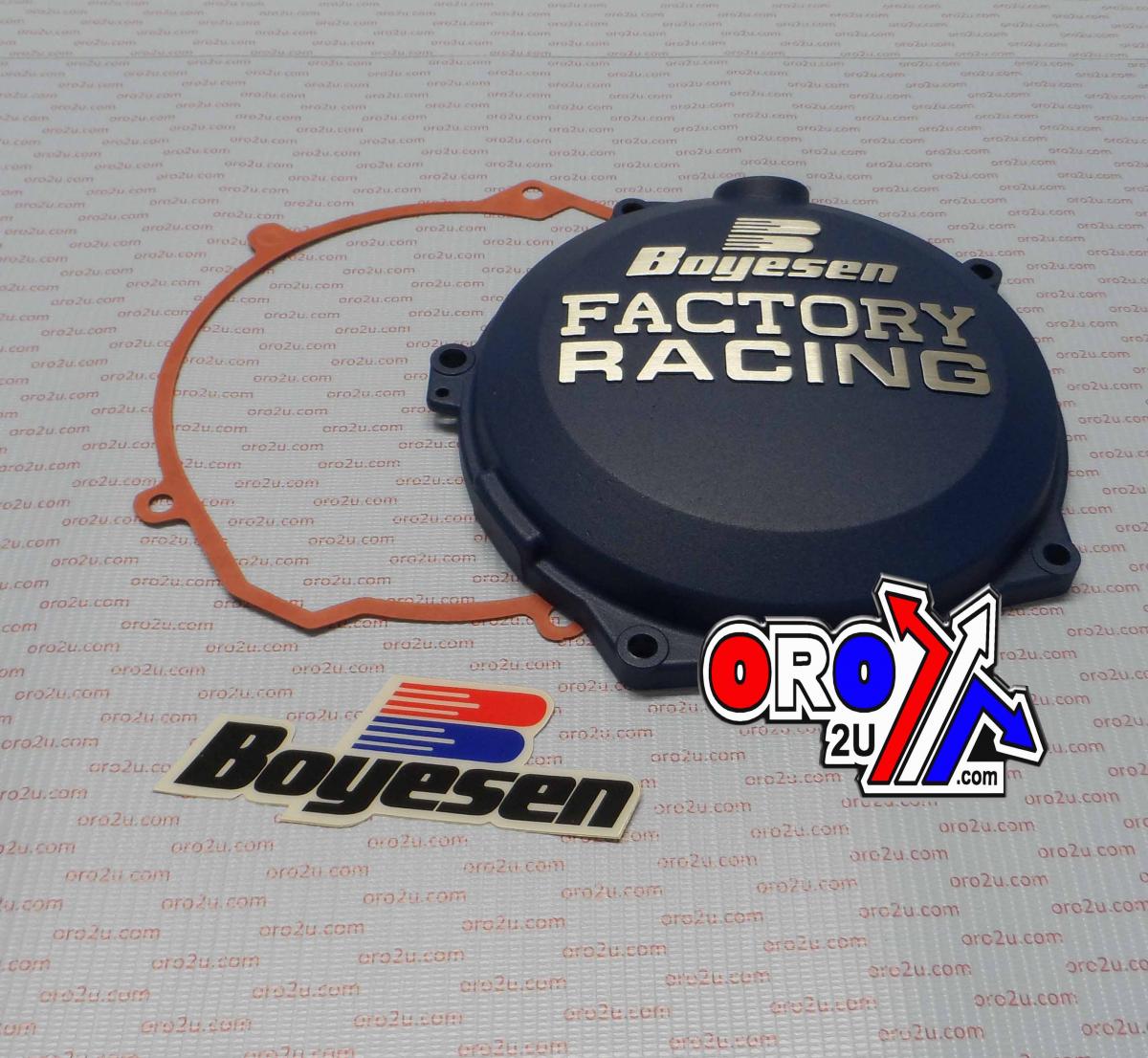 Boyesen Clutch Cover 13-15 KTM 250 SXF, Boyesen Cc-44al Blue