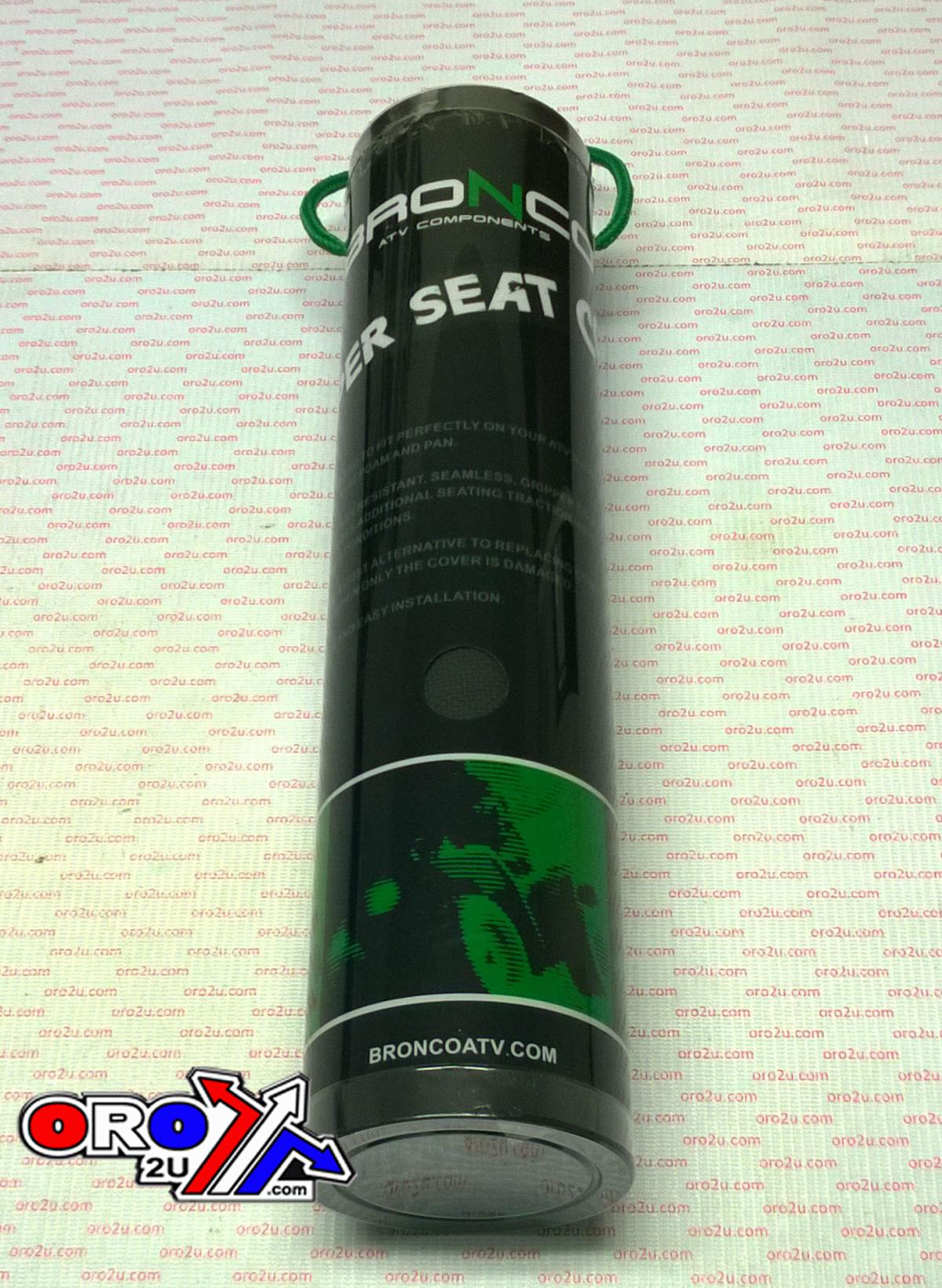 Bronco Seat Cover 08-13 YFM250 Bk, Bronco at-04659 Gripper