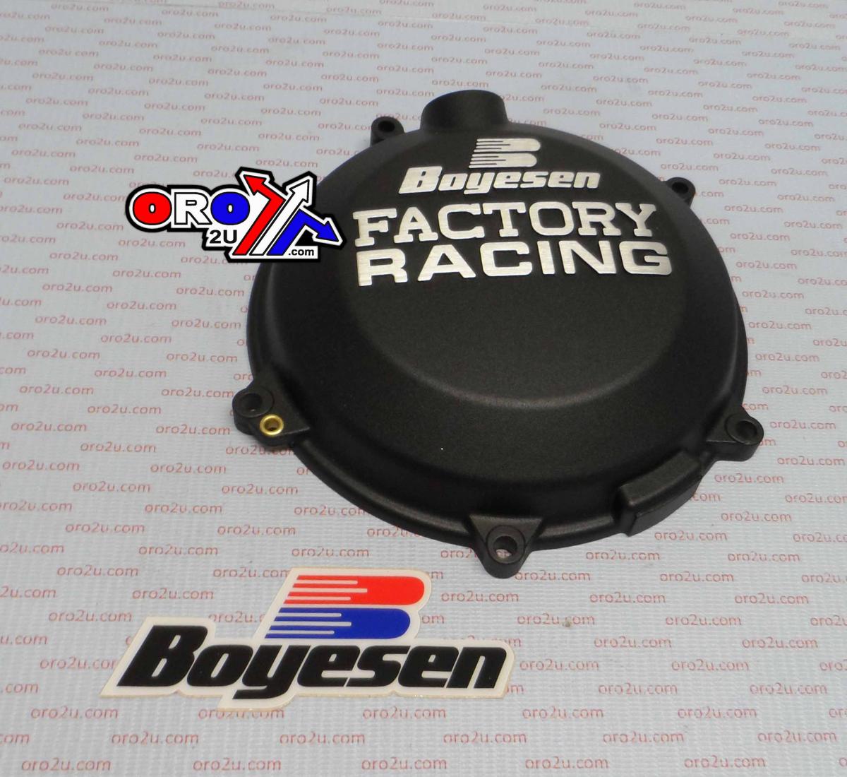 Boyesen Clutch Cover 16-21 KTM 450 SXF, Boyesen Cc-45ab Black