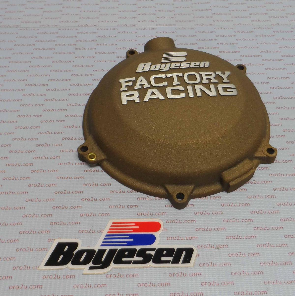 Boyesen Clutch Cover 16-21 KTM 450 SXF, Boyesen Cc-45am Black