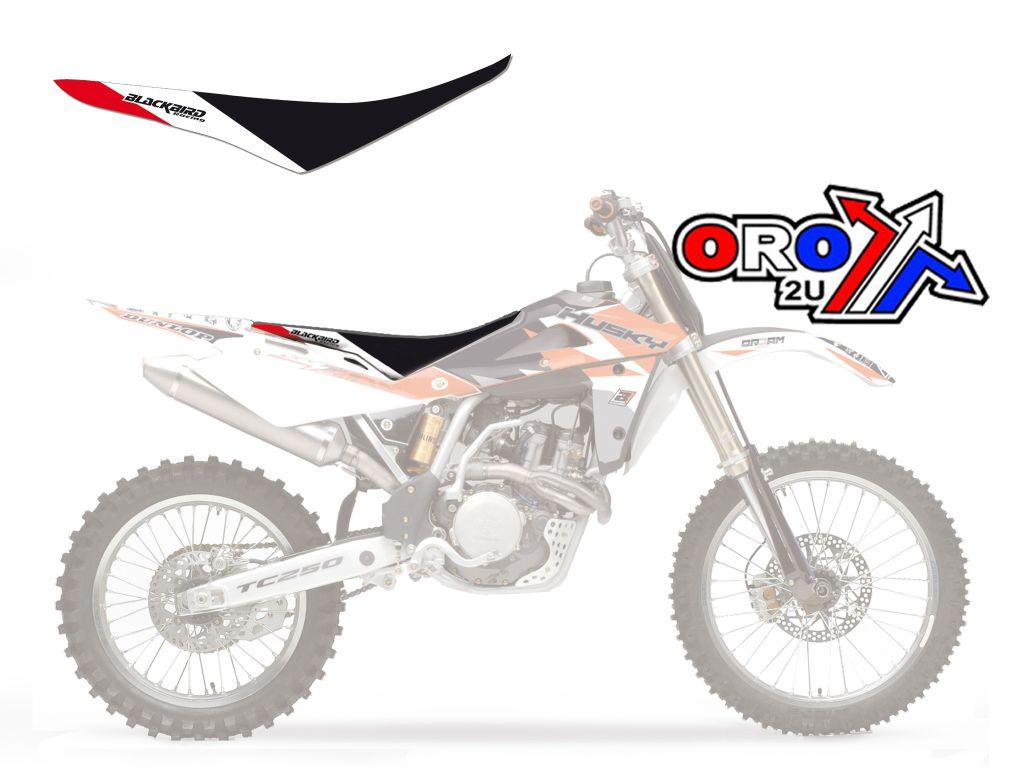 Blackbird Graphics 05-12 Husqvarna Dream 3 Red, Blackbird Seat Cover, Bb1612e/01