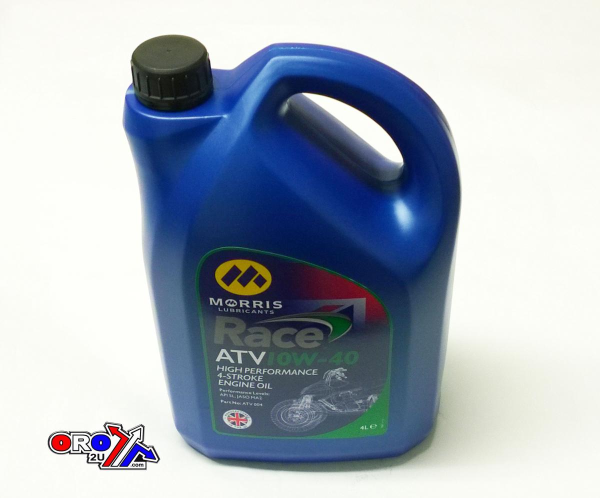 Morris Lubricants 4lt Race ATV 10/40 Morris ATV004, Was Ground Force, Changed Name to Race ATV,
