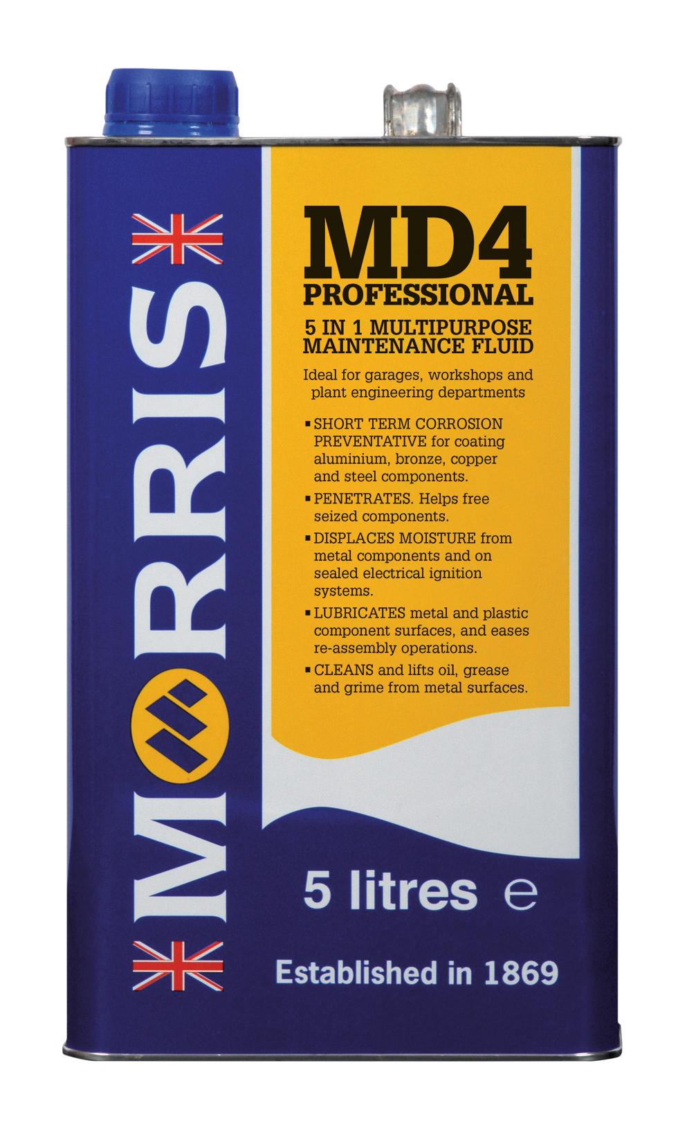 Morris Lubricants 5lt Md4 Maintenance Morris