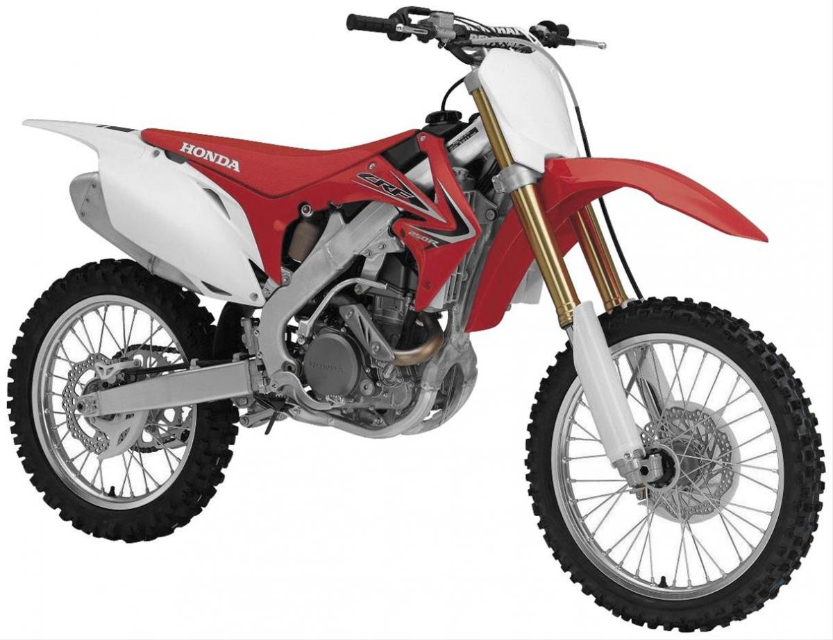 NewRay Model Die Cast Honda CRF 250 R, Red and White, Scale 1:12, Newray 57463