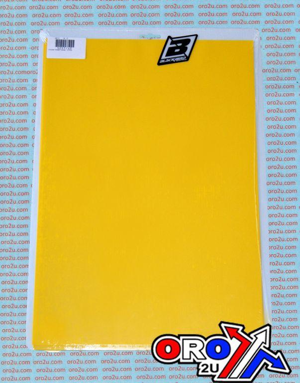 Blackbird Graphics Pk/3 Thick Backing Sheets, Yellow Blackbird 5051\00004, 47x33cm Per Sheet