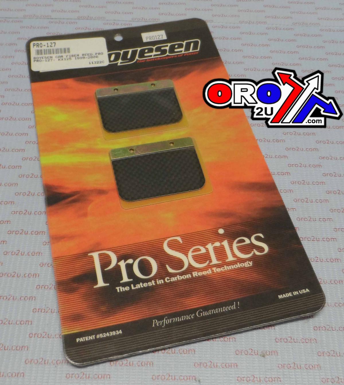 Boyesen Pro-127 Boyesen Reed Carb, Boyesen Pro Series Reeds - Pro, Pr0127