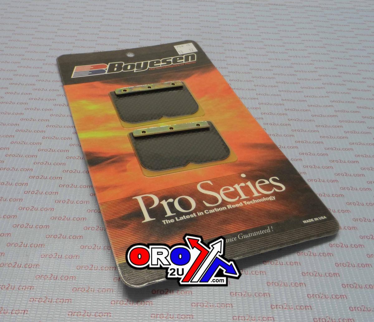 Boyesen Pro-15 Boyesen Reeds Carb, Boyesen Pro Series Reeds - Pro