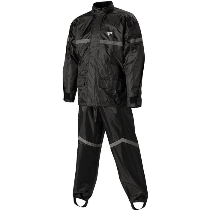 Nelson Rigg Stormrider Rainsuit Bk/bk Med, Nelson-rigg Black/black, Sr-6000-blk-02-md