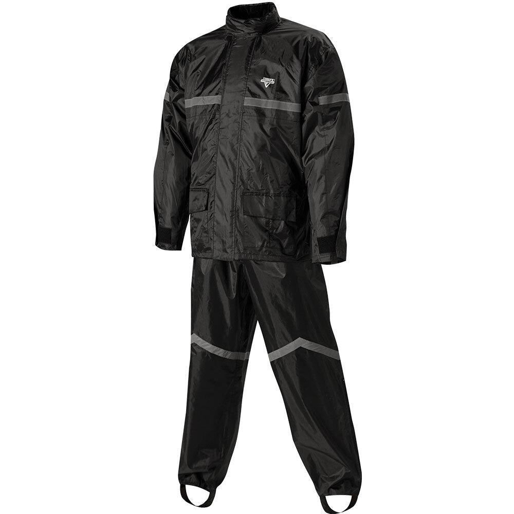 Nelson Rigg Stormrider Rainsuit Bk/bk 3XL, Nelson-rigg Black/black, SR-6000-BLK-06-XX