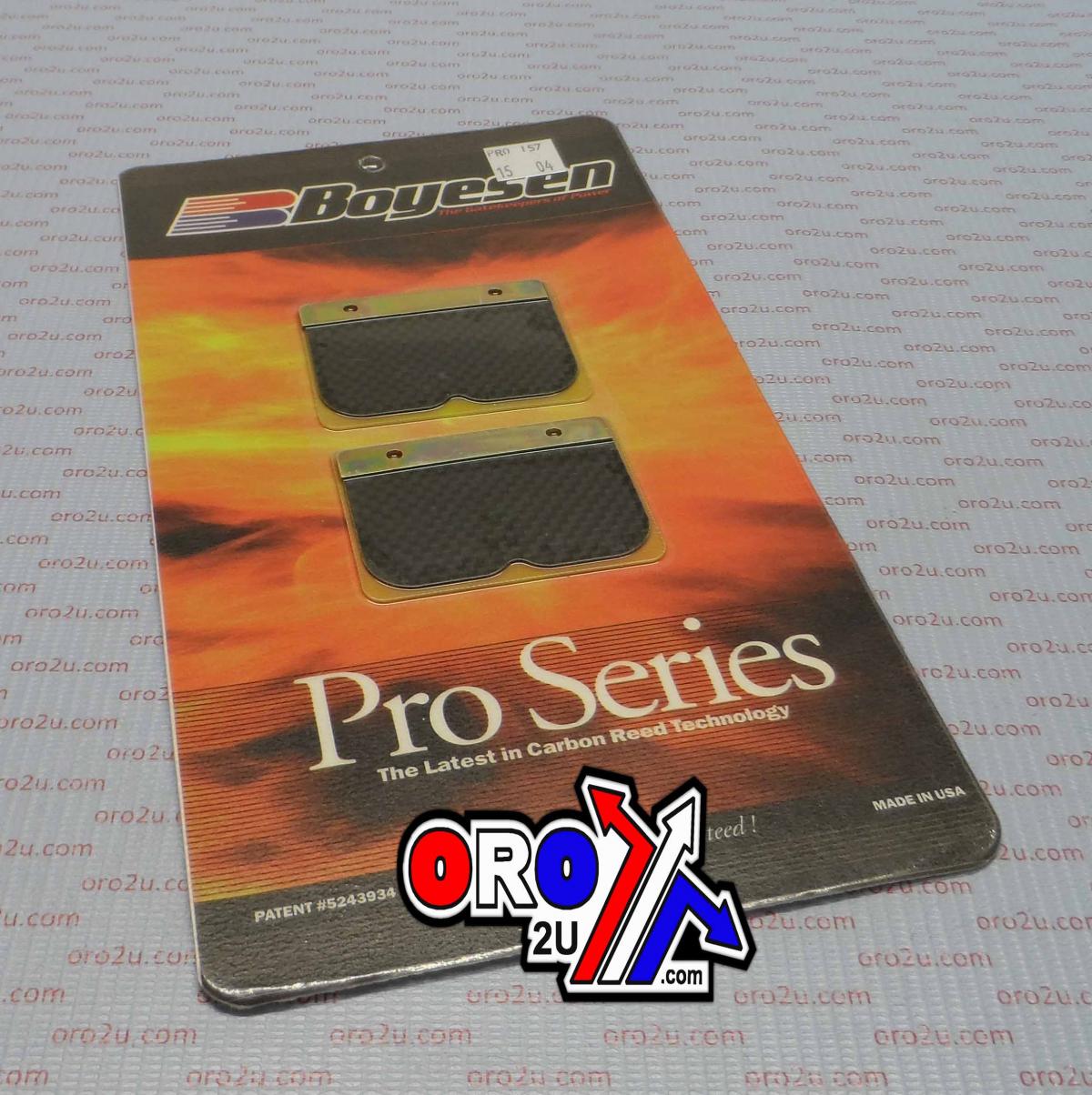 Boyesen Pro-157 Boyesen Reed Carb, Boyesen Pro Series Reeds - Pro