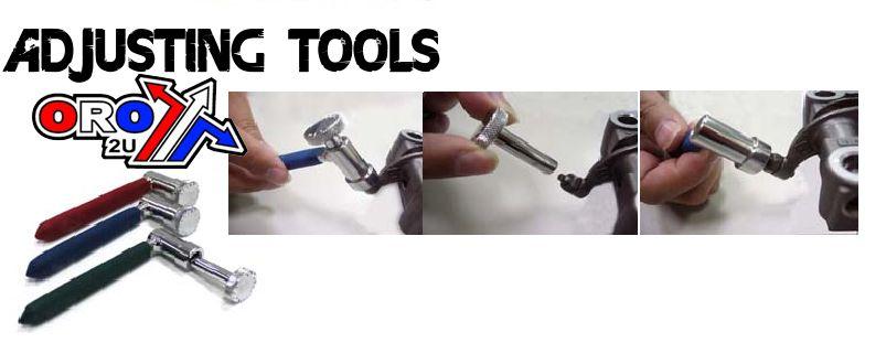 Dirt Racing Tappet Adj.tool Set/3pcs, Tool Head Up-12050