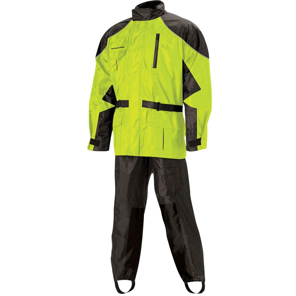 Nelson Rigg Aston Rainsuit Bk/ye Medium, Nelson-rigg Black/yellow, AS-3000-HVY-02-MD