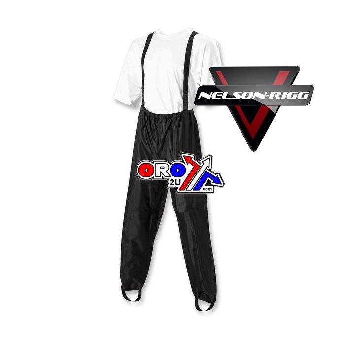 Nelson Rigg Aston Rain Pants Black X-lar, Nelson-rigg As-250-blk-04-xl