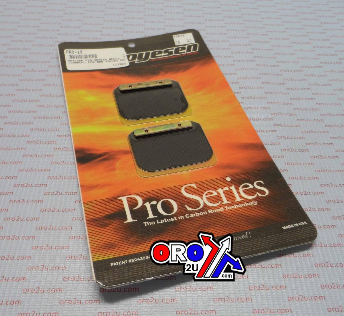 Boyesen Pro-19 Boyesen Reed Carb, Boyesen Pro Series Reeds - Pro