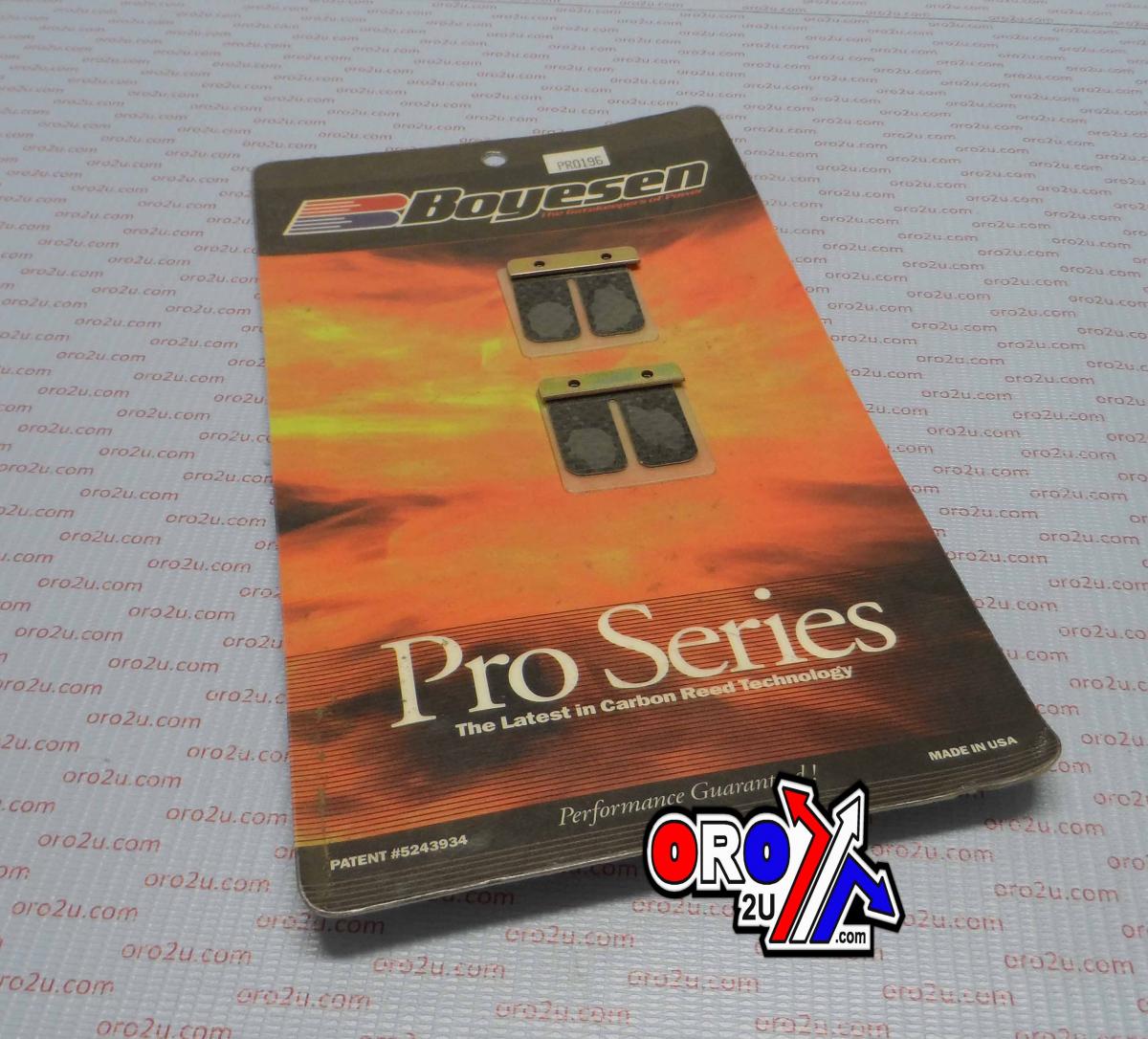 Boyesen Psr-196 Boyesen Block Reeds Pro-196, Boyesen Pro Series Reeds - Pro, Psr-196