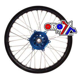 SM Pro 19x2.15 Wheel Kaw Bk/be Race, Black Rim, Blue Hub, Sb05304810199
