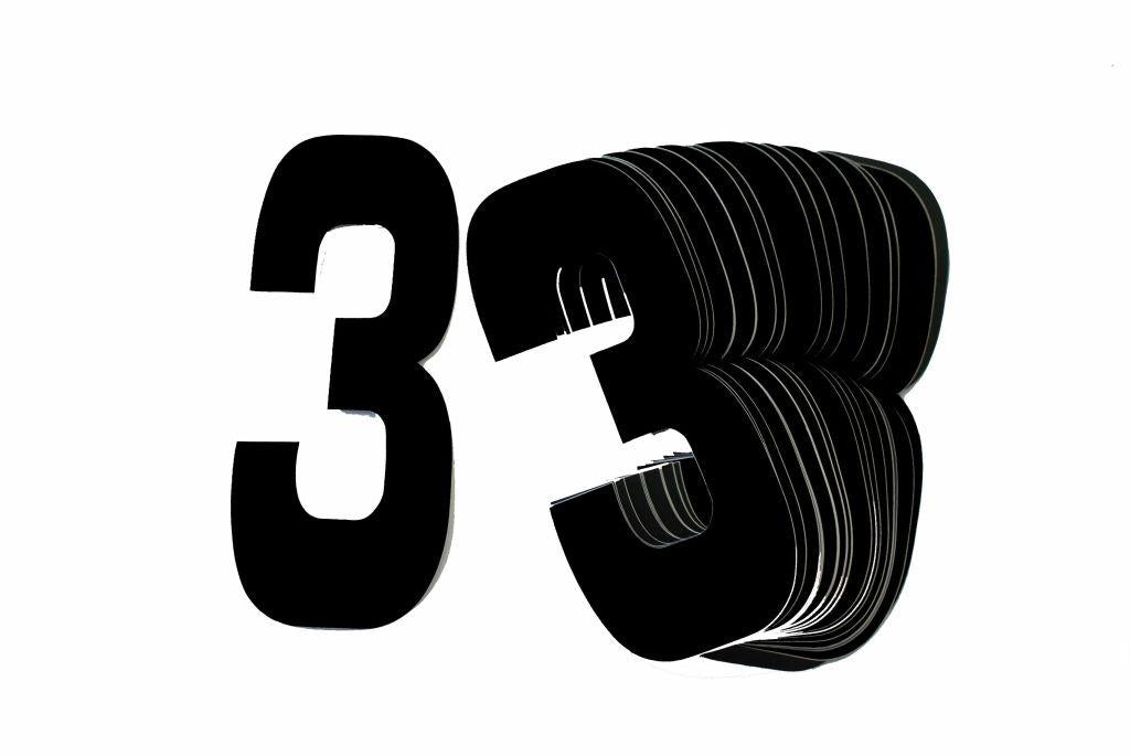 FIR 3 Black 8no.20cm. Pack