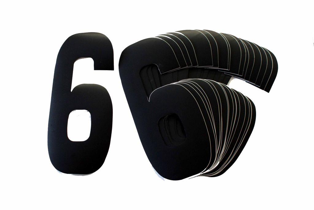 FIR 6/9 Black 8no.20cm. Pack