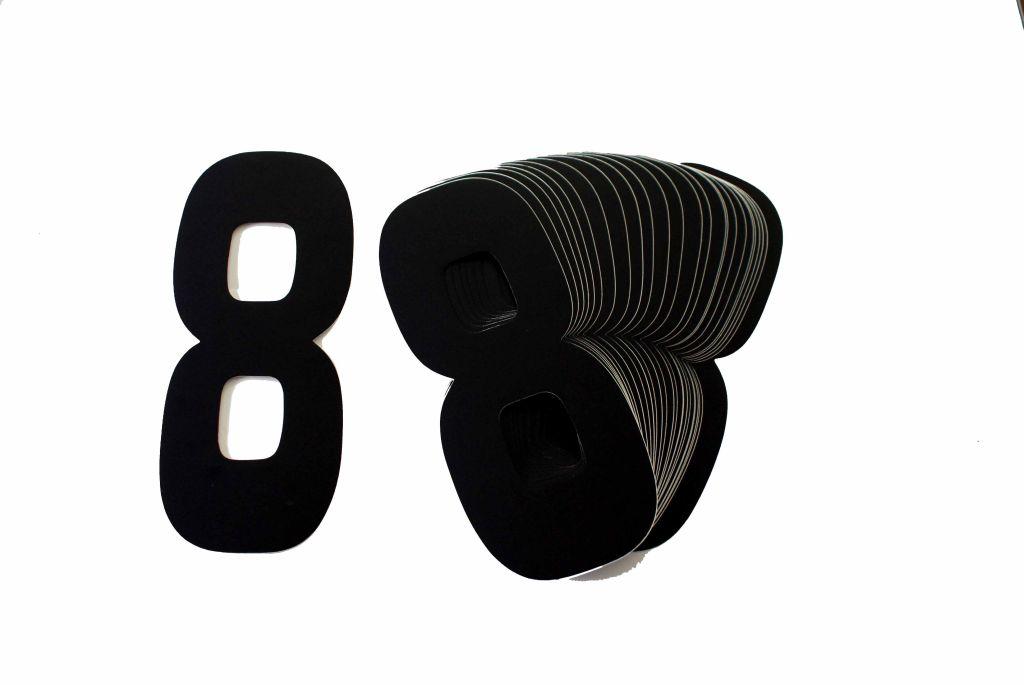 FIR 8 Black 8no.20cm. Pack
