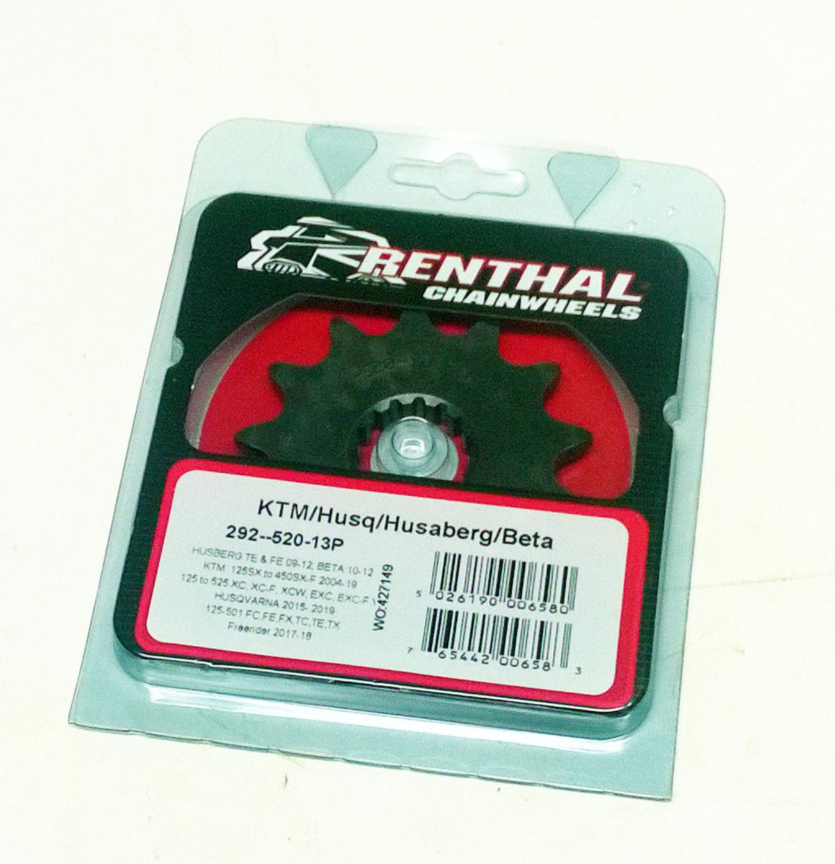 Renthal Front Sprocket Renthal 292, KTM Husaberg Beta 292--520-13p