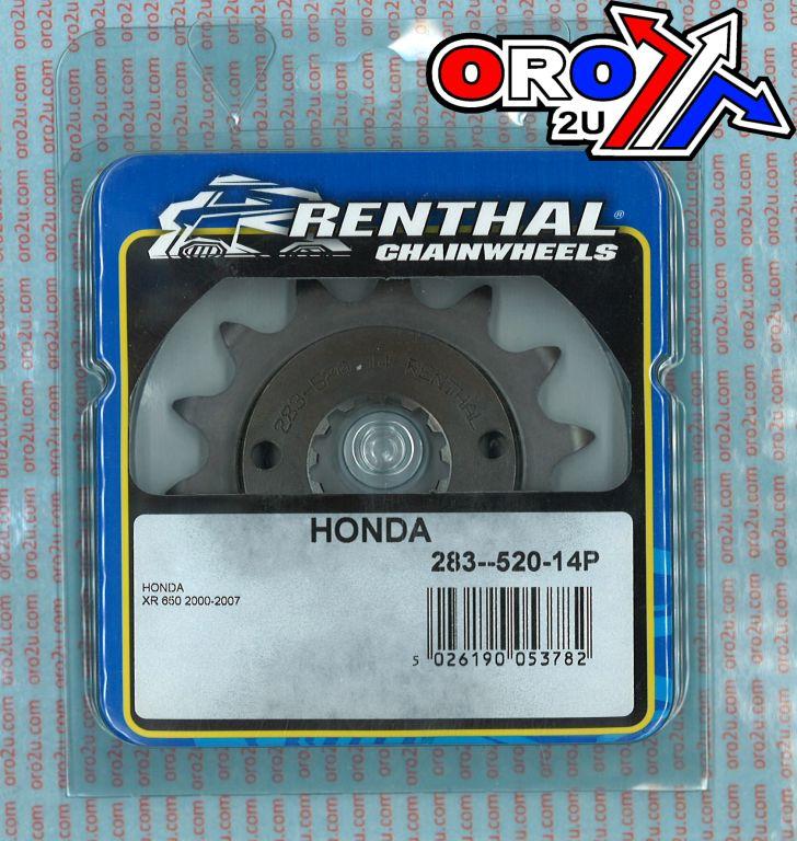 Renthal Front Sprocket Renthal 283, Honda 283--520-14gp