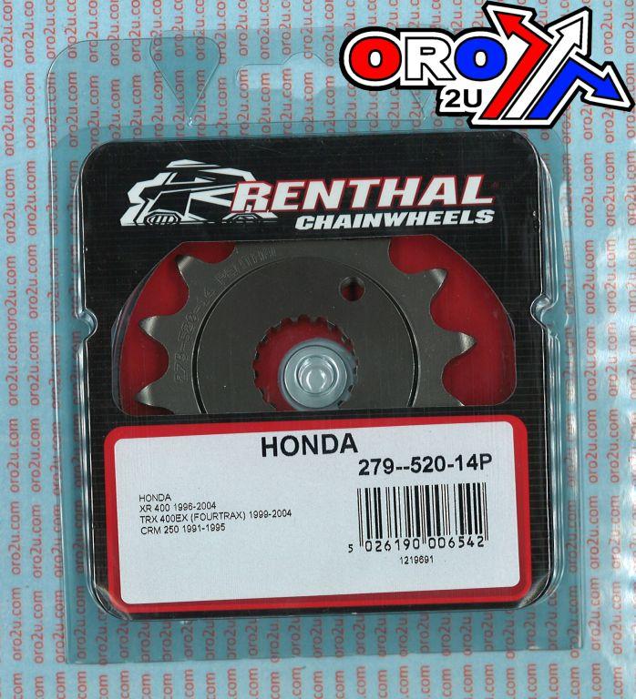 Renthal Front Sprocket Renthal 279, Honda 279--520-14p