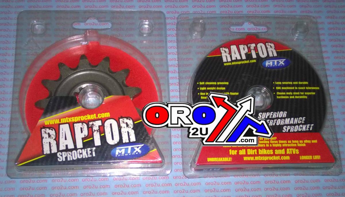 MTX Parts Front Sprocket 1442 Raptor Light & Self Cleaning 10b-442-13