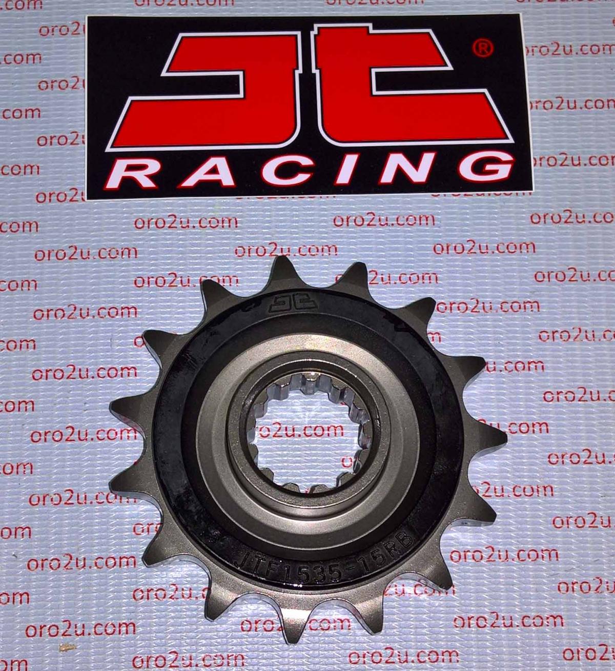 JT Front Sprocket Jtf1535.15rb Jt, Oe Rubber Cushioned