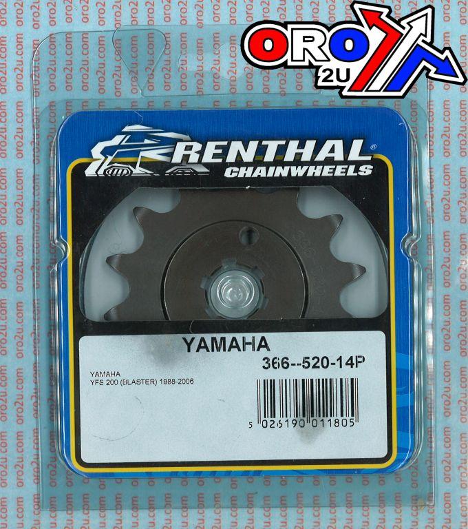 Renthal Front Sprocket Renthal 366, Yamaha 366--520-14gp