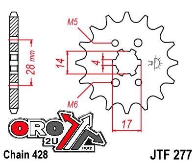 JT Front Sprocket JTF277.14 Jt
