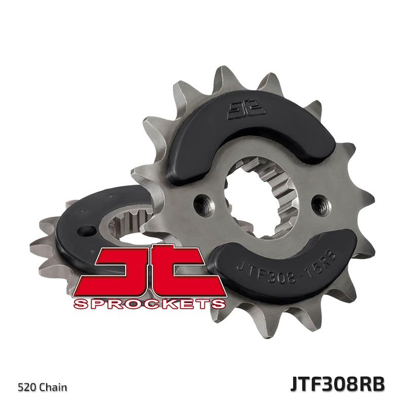 JT Front Sprocket JTF308.15rb Jt, Oe Rubber Cushioned