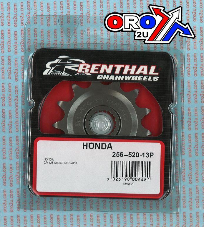 Renthal Front Sprocket Renthal 256, Honda 256--520-13p, 256--520-13p