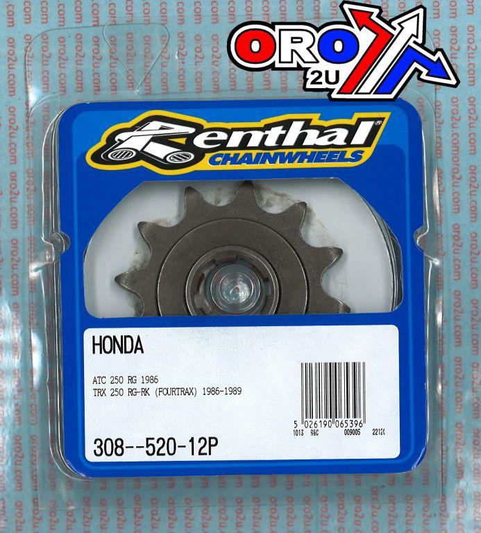 Renthal Front Sprocket Renthal 308, 308--520-12p ATV Only