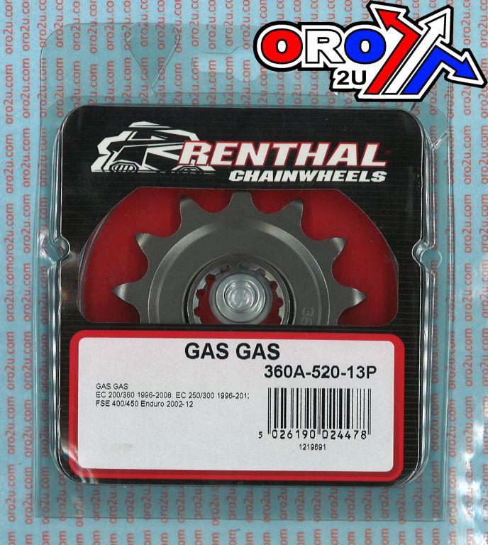 Renthal Front Sprocket Renthal 360a, Gas Gas 360a-520-13p, 360a-520-13p