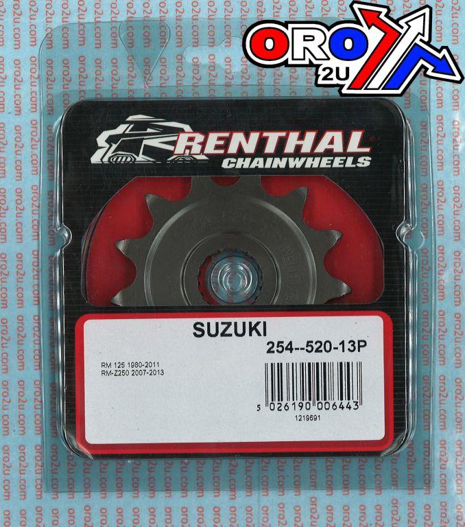 Renthal Front Sprocket Renthal 427, Suzuki 254--520-13p
