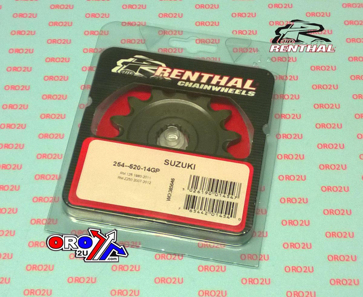 Renthal Front Sprocket Renthal 427, Suzuki 254--520-14gp