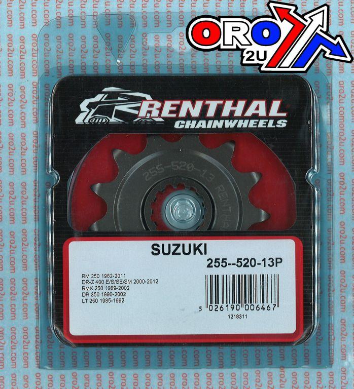 Renthal Front Sprocket Renthal 255, Suzuki 255--520-13p