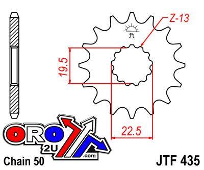 JT Front Sprocket JTF435.15 Jt