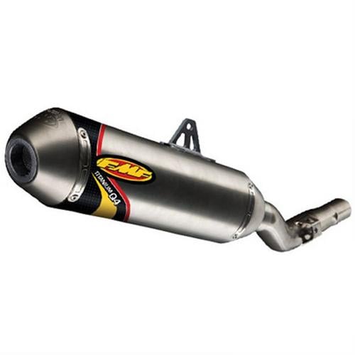 FMF END OF LINE 10 CRF250R Q4 TI SA MFLR, 041381 FMF "Q4" TI Slip-On