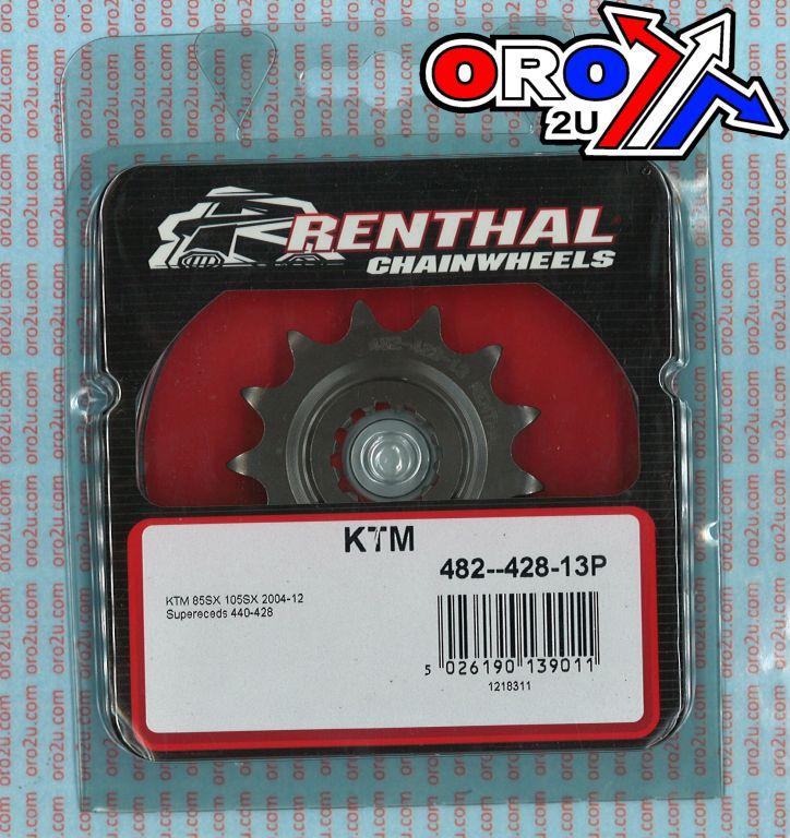 Renthal Front Sprocket Renthal 428, KTM 482--428-13p, 482--428-13p