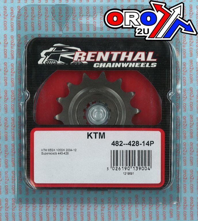 Renthal Front Sprocket Renthal 428, KTM 482--428-14p
