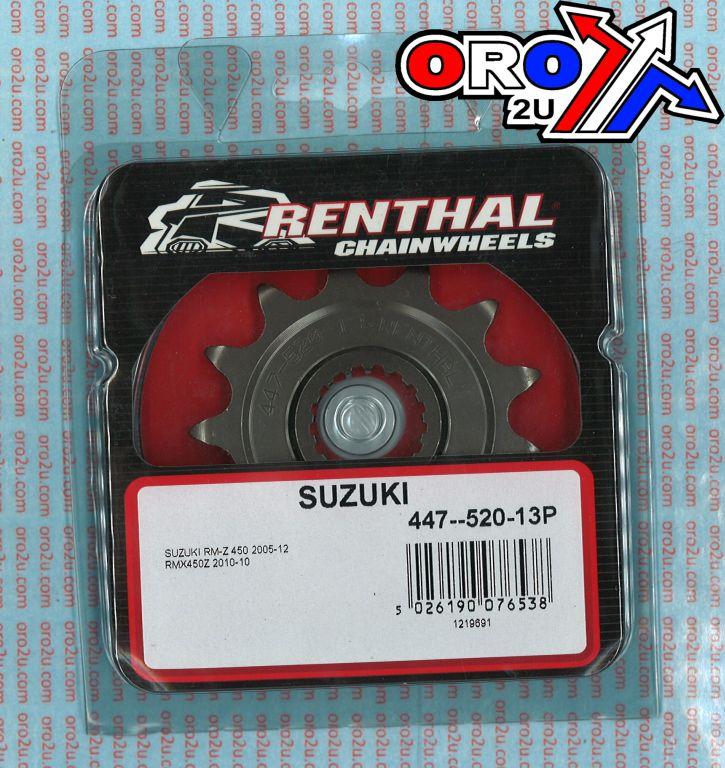 Renthal Front Sprocket Renthal 447, Suzuki 447--520-13p