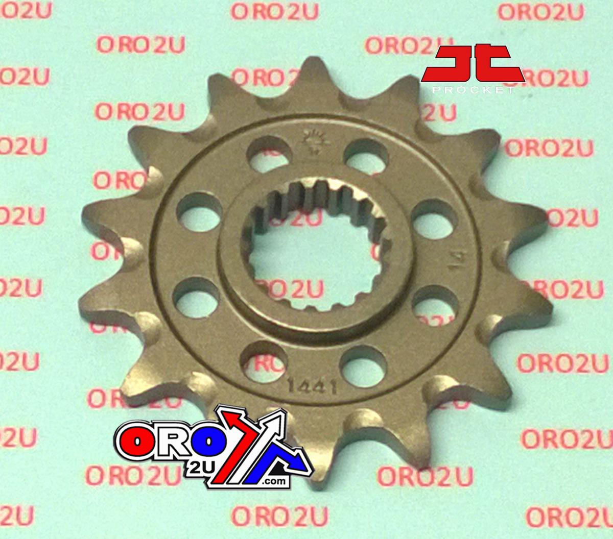 JT Front Sprocket Jtf1441.14sc Jt, Self-cleaning Light