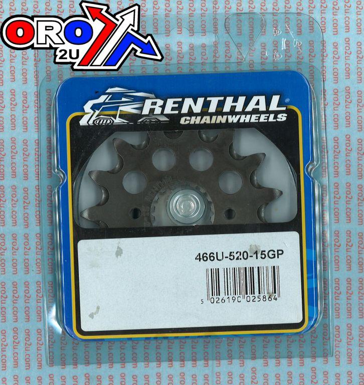 Renthal Front Sprocket Renthal 466, Husqvaran Bmw 466u-520-15gp