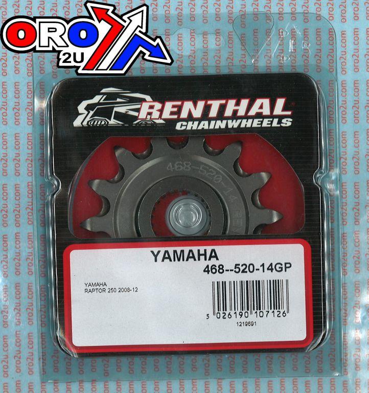 Renthal Front Sprocket Renthal 468, Yamaha 468--520-14gp