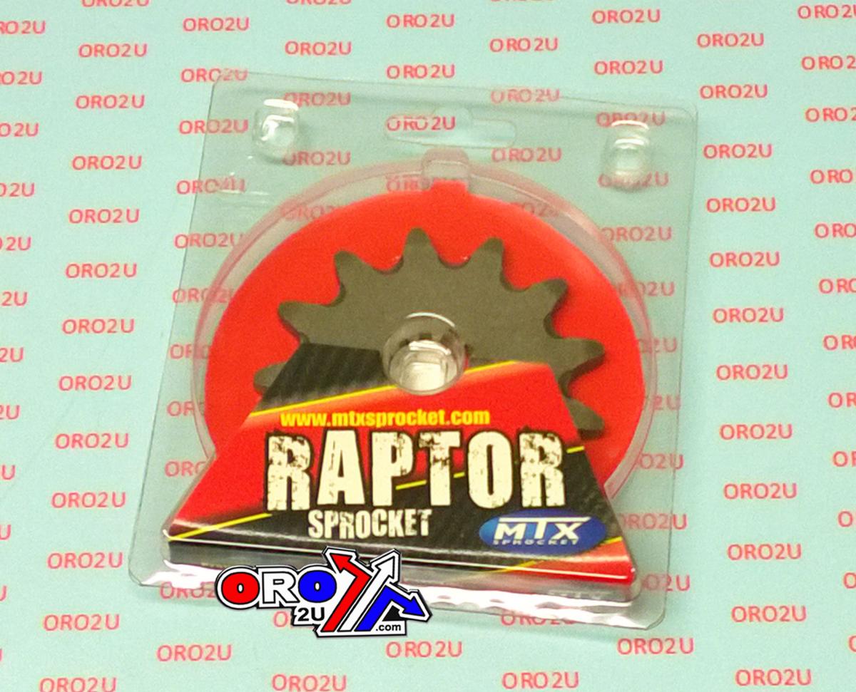 MTX Parts Front Sprocket 825 Raptor Light & Self Cleaning 10b-hq7-13